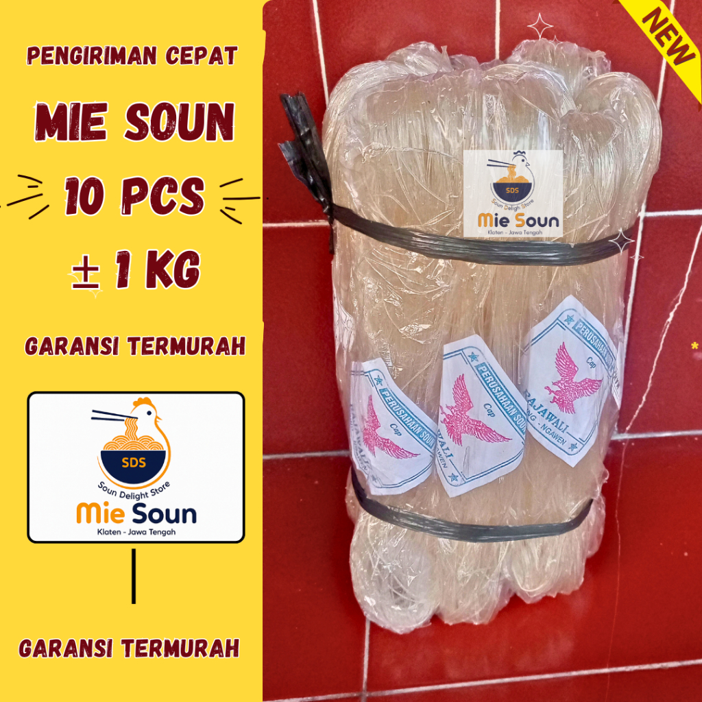 Mie Soun Cap Rajawali Berat ±1Kg